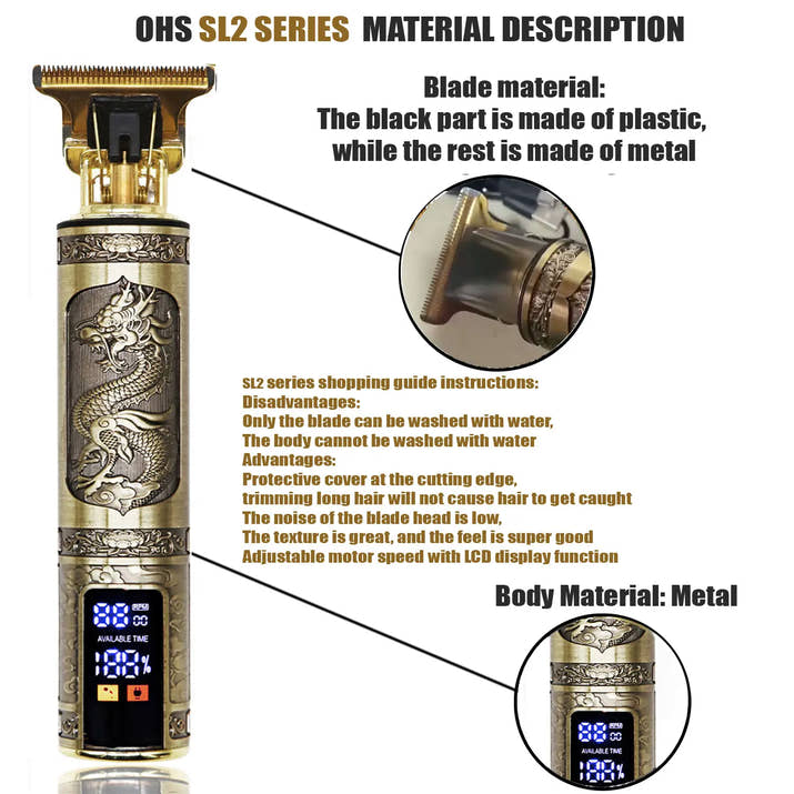 T9 Professionele Haar- en Baardtrimmer™